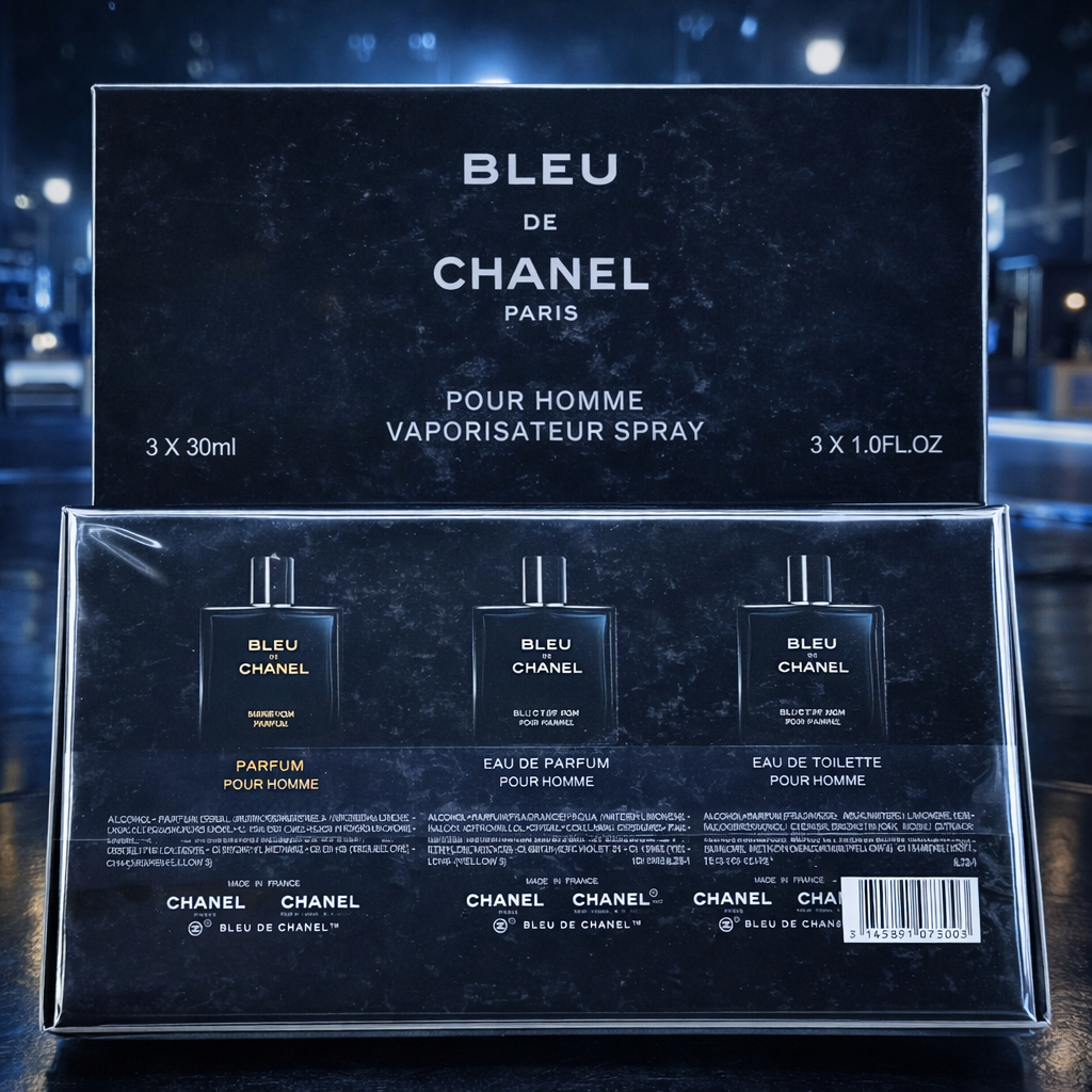Chanel De Bleu Set 3x30ml