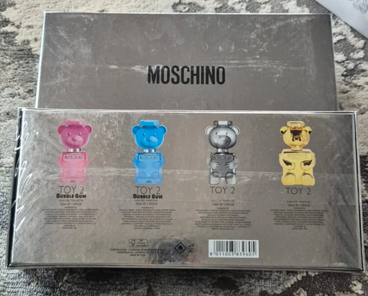 Moschino Toy Set (Silver Box) 4×30ml